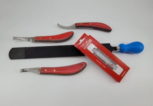 Bassoli & Istor Swiss Sharpener Set Anspruchsvolle Hufpflege