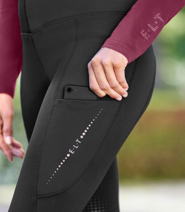 Waldhausen Thermo-Reitleggings Milla Schwarz