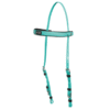 Zilco Deluxe Endurance Set - Türkis/Weiss (Arab/Cob)