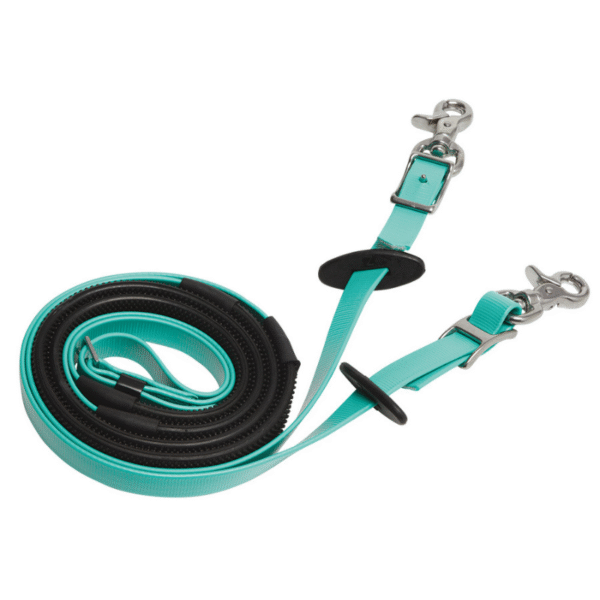 Zilco Deluxe Endurance Set - Türkis/Weiss (Arab/Cob)