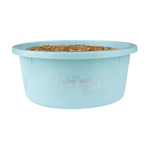 Waldhausen Kleine Futterschale mit Deckel „Enjoy your snack“, 2 l
