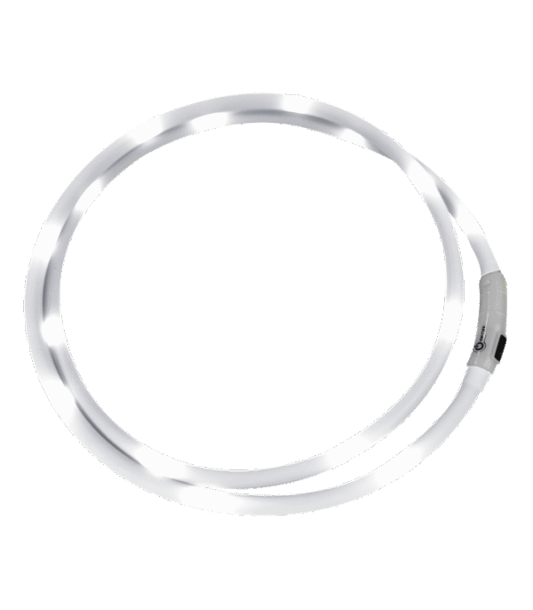 Waldhausen LED-Leuchthalsring Weiss