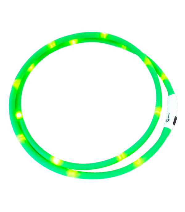 Waldhausen LED-Leuchthalsring Grün