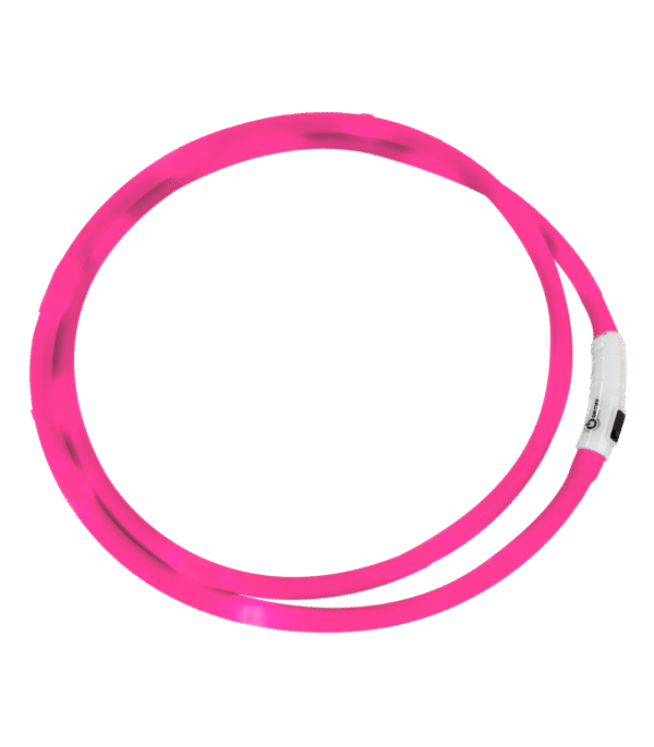 Waldhausen LED-Leuchthalsring Pink