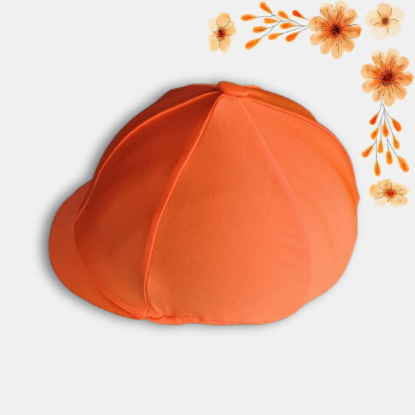 Horse & Jockey Ltd. Reithelmüberzug in Orange