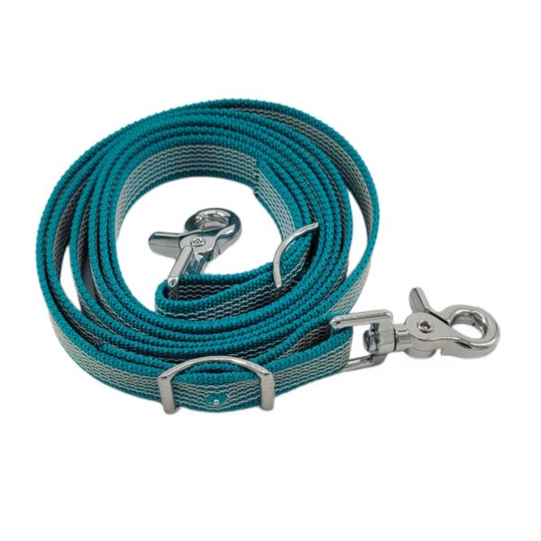 Free Spirit Grip-Zügel Shetty und kleines Pony in Türkis