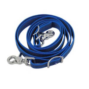 Free Spirit Grip-Zügel Shetty und kleines Pony in Kobalt