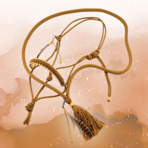 Free Spirit Knotenhalfter-Set Caramel in COB