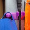 EquiHook Magnetischer Gertenhalter Violett glänzend
