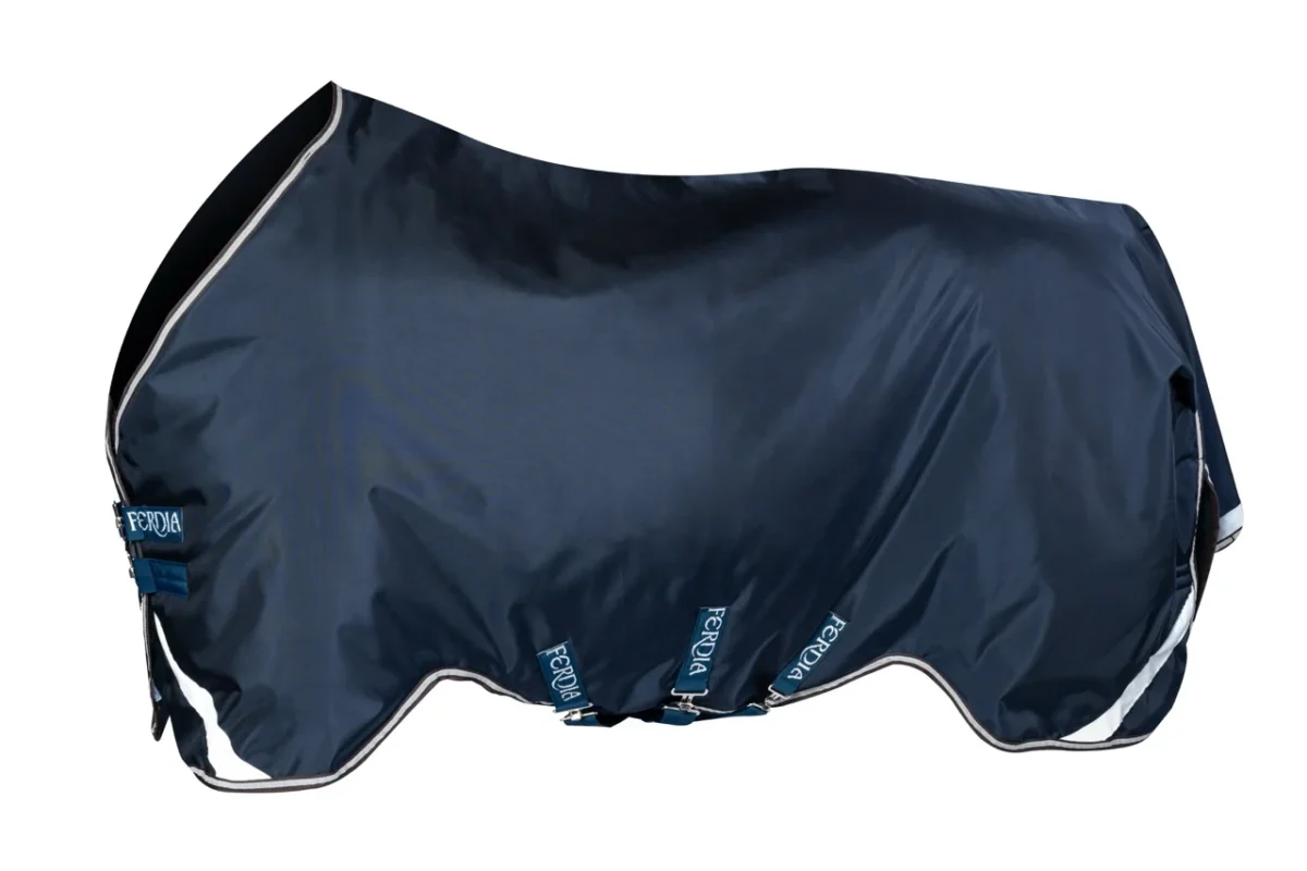 Ferdia Equine High King 840D N66 0G Outdoordecke + Kapuze – Premium-Pferdedecke aus ballistischem Nylon