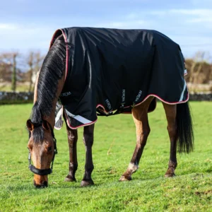 Ferdia Equine High King 840D N66 0G Outdoordecke + Kapuze – Premium-Pferdedecke aus ballistischem Nylon